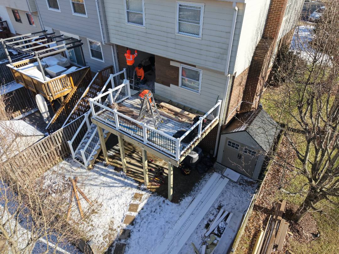 NEW DECK BUILD IN BURKE, VA

VANQUISH HOME SERVICES 571-200-9628 