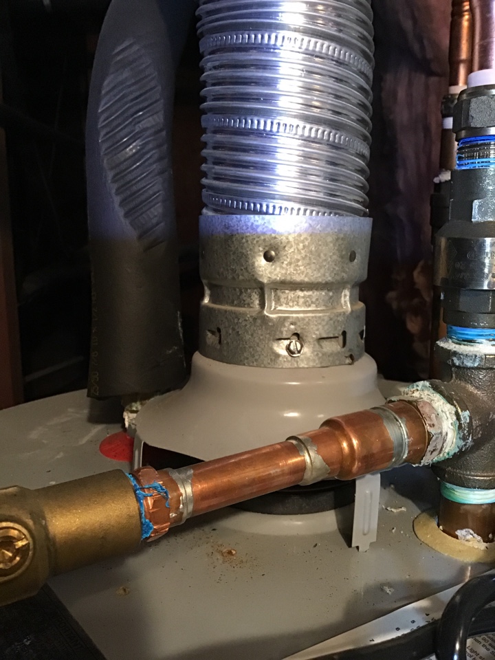 Pleasant Hill, CA - Completed our clients scheduled service. Today’s appointment consisted of a 21 point preventative system inspection on a two year old system. Everything checked out other than the hot water heaters flue pipe. Flue pipe had come undone causing the carbon monoxide to spew out without it being properly vented. This water heater was located underneath the home and would not have been easily caught had our clients not had a scheduled maintenance. Flue was secured, clients are safe and happy! Pleasant Hill, CA - Completed our clients scheduled service. Today’s appointment consisted of a 21 point preventative system inspection on a two year old system. Everything checked out other than the hot water heaters flue pipe. Flue pipe had come undone causing the carbon monoxide to spew out without it being properly vented. This water heater was located underneath the home and would not have been easily caught had our clients not had a scheduled maintenance. Flue was secured, clients are safe and happy!