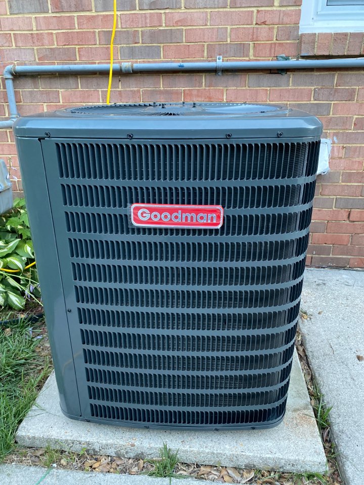 Installation of new 2.5 ton Air Conditioner in Upper Marlboro MD. 