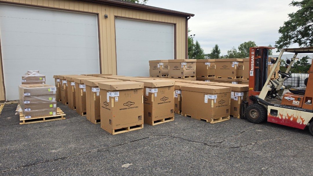 Briggs & Stratton generator delivery