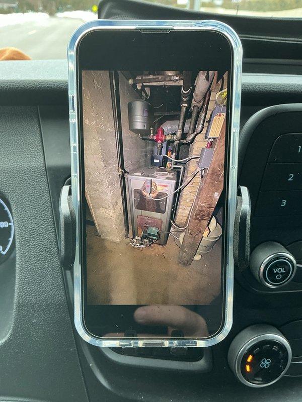 Performed furnace and water heater inspection for insurance documentation purposes. Noted that water service to the property was not active at time of inspection, which prevented full assessment of plumbing and water heater operation. Documented existing HVAC and plumbing equipment with photos for insurance company review and completed visual inspection of accessible mechanical systems.