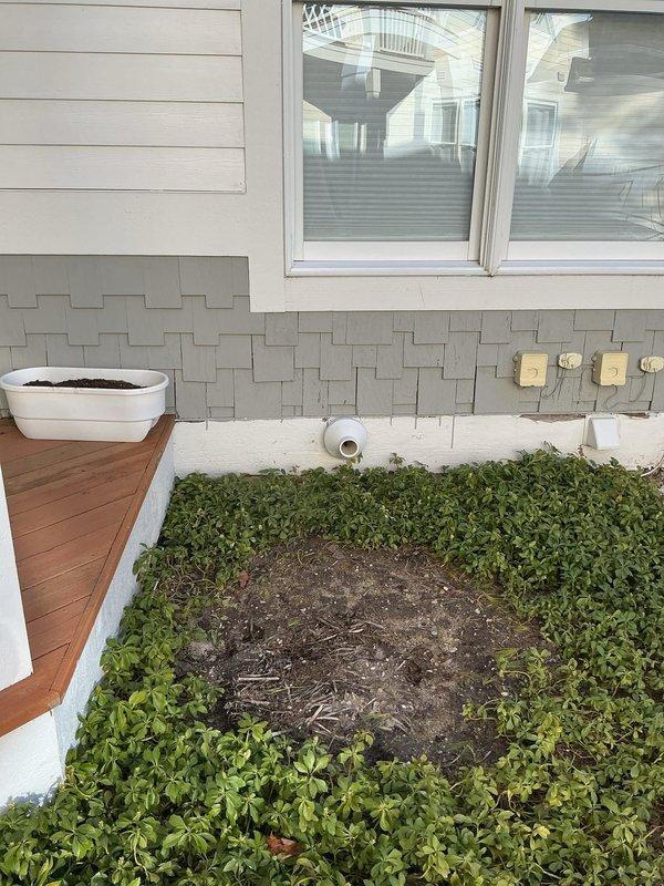 Conducted on-site evaluation for complete HVAC system replacement. Assessed existing outdated furnace and air conditioning equipment for replacement estimate. Documented current thermostat setup showing heat mode operational settings and evaluated exterior AC condenser unit location and accessibility for new equipment installation.