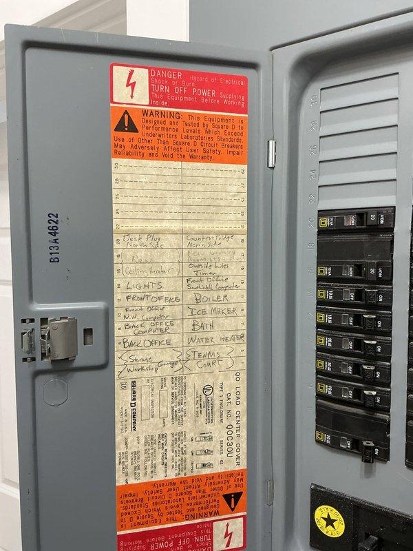 Conducted on-site estimate for mini-split system installation at two office buildings. Evaluated electrical panel capacity and indoor space requirements, documenting existing electrical infrastructure and potential mounting locations for indoor units. Customer will receive detailed proposal for ductless HVAC solution to serve both office spaces.