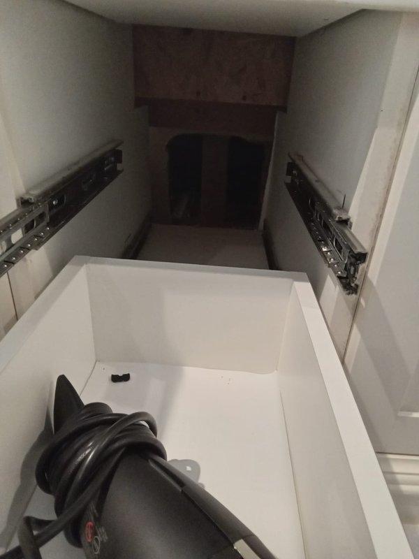 Installed oil-rubbed bronze tub faucet with handheld shower attachment in master bathroom. Verified valve spacing at 7.25" and fixture hole spacing at 7.5" to ensure proper fit. Accessed plumbing through mechanical chase, completed installation of dual-handle faucet assembly with flexible metal hose and showerhead, and tested system for proper operation.
