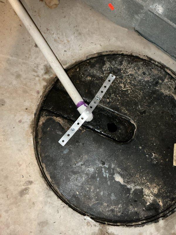Responded to no heat call with reported water on floor around furnace. Upon arrival, inspected 8-year-old Bryant furnace and surrounding area. Found water accumulation was related to sump pump system located near furnace rather than HVAC equipment failure. Inspected sump basin, pump operation, and discharge piping. Verified furnace was operational with no leaks from condensate drain or humidifier. Educated customer on difference between sump pump water issues and furnace-related concerns. System tested and confirmed heating function restored with no HVAC-related water leakage present.