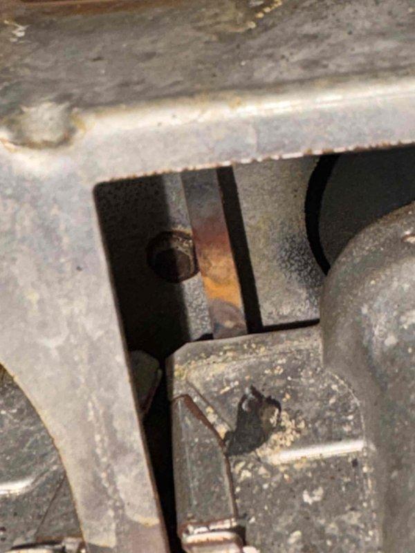 Responded to a no cooling complaint on a 15-year-old air conditioning system. Upon inspection, discovered severely corroded condensate drain pan and extensive rust throughout the evaporator coil assembly, indicating prolonged moisture exposure and deterioration of critical components. System was diagnosed as unable to maintain proper cooling due to compromised heat exchange efficiency from corroded surfaces and potential refrigerant pathway restrictions, requiring system replacement rather than standard tune-up service.
