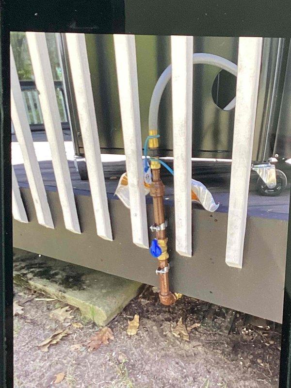 Installed new gas piping infrastructure to support generator and outdoor grill connections. Branched 3/4" flexible gas line from existing supply to deck-mounted grill location, installed shutoff valves at both generator and grill branches for safety and code compliance. Upon completion, shut down gas supply, pressure-tested new connections, restored gas service, and restarted all gas appliances to verify proper operation of existing equipment.
