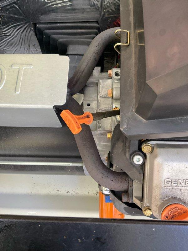 Completed 7-year preventive maintenance and tune-up on 22kW Generac standby generator as part of recurring service agreement. Performed comprehensive system inspection including fuel lines, connections, and mechanical components. All hose clamps, cable ties, and mounting hardware verified secure with proper installation techniques. Generator tested and confirmed operational with all systems functioning within normal parameters.