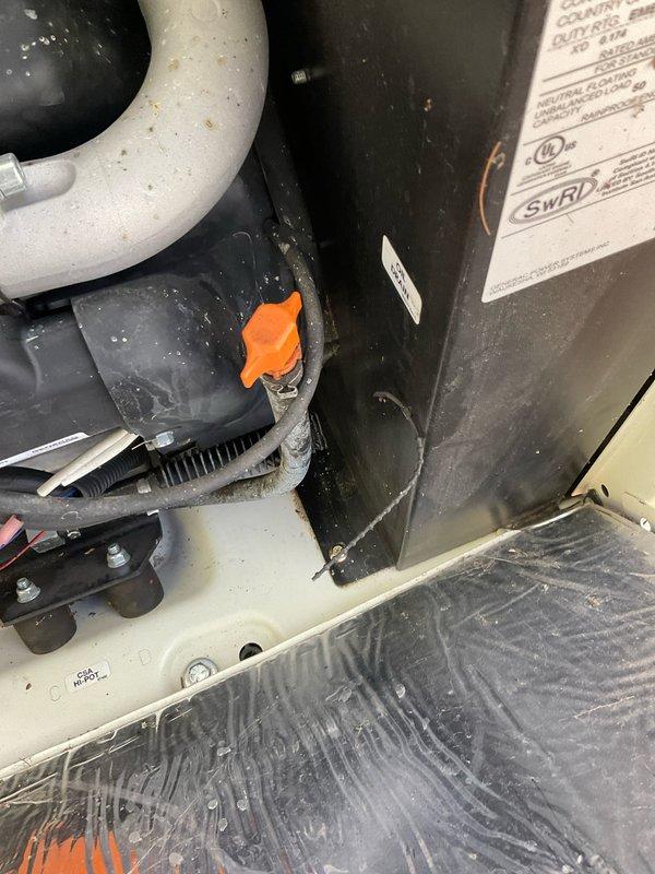Completed 7-year preventive maintenance and tune-up on 22kW Generac standby generator as part of recurring service agreement. Performed comprehensive system inspection including fuel lines, connections, and mechanical components. All hose clamps, cable ties, and mounting hardware verified secure with proper installation techniques. Generator tested and confirmed operational with all systems functioning within normal parameters.