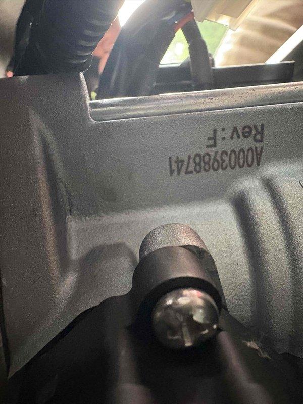 Responded to service call for Generac generator that had been inoperative for approximately six months. Upon arrival, conducted visual inspection and diagnostic assessment of the unit. Documented generator components including identification of part number A00G329882A1 Rev F and component A00039887741 Rev 1. Inspected electrical connections and cylindrical connectors with metallic fittings, noting wear patterns on contact points. Photographed critical components and connection points for service documentation and potential parts ordering requirements.