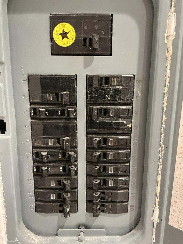 Completed comprehensive estimate for residential HVAC system replacement at property with 15-year-old existing furnace. Assessed current heating system, electrical panel capacity, and infrastructure to provide pricing options for new furnace installation, ductless mini-split system, and complete ductwork replacement. Documented existing electrical panel configuration showing 100-amp main breaker with visible age-related wear and cosmetic deterioration on breakers and enclosure. Photographed current conditions and discussed equipment options with property owner to determine appropriate system sizing and configuration for heating and cooling needs.