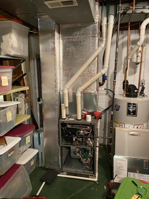 I performed a diagnostic on a Lennox gas furnace that is not turning on. I recommended the customer replace the main circuit control board and the pressure switch. 