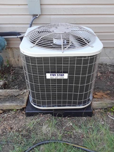 I installed a Five Star 80% 45,000 BTU Gas Furnace 3T 14", and a Five Star 13 SEER 2 Ton Air Conditioner.  Both systems were fully operational upon my departure.