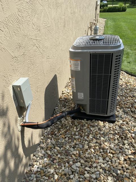 I arrived on site to perform an installation of a Five Star 96% 2 Stage Variable Speed 80,000 BTU Gas Furnace 4T 17" and a Five Star 17 SEER Two-Stage Air Conditioner that we installed. The installation was a success and the unit was running at full functionality at the time of departure. 