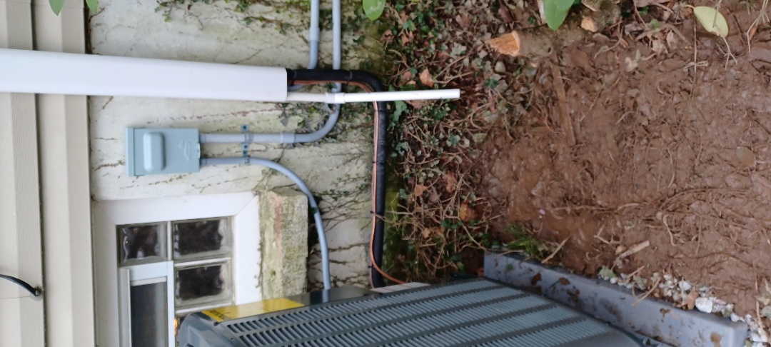 Morrisville, PA - Installed full 2 ton Amana a/c system with all new duct work and attic fan as well. 