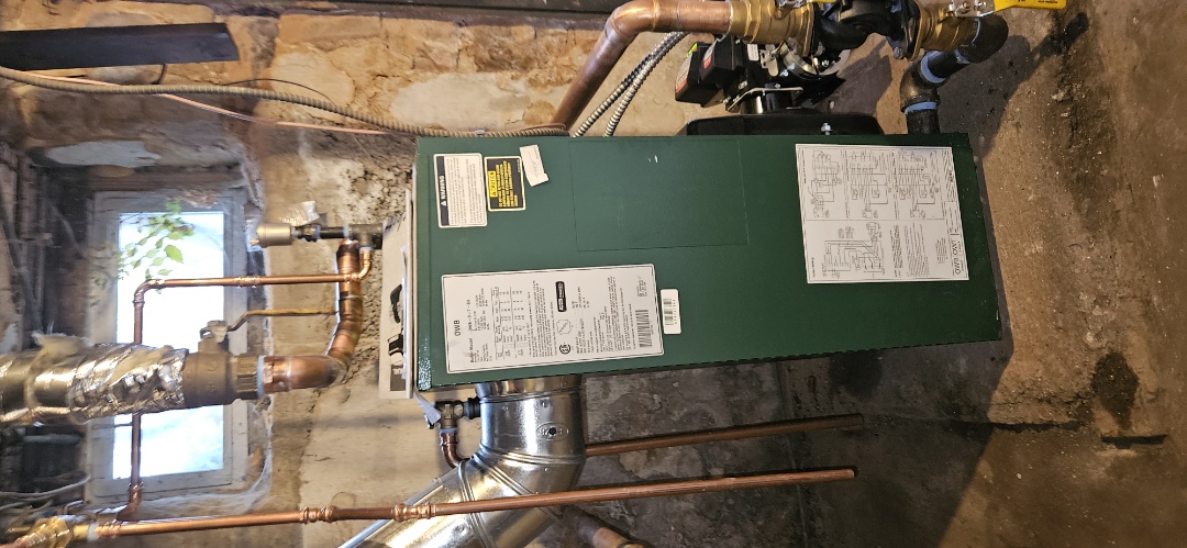 Chalfont, PA - installed new williamson boiler in chalfont pa