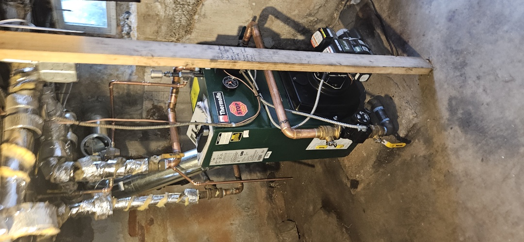 Chalfont, PA - installed new williamson boiler in chalfont pa