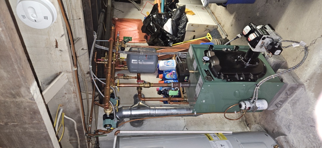 Warminster, PA - replaced clean cut fuel oil pump for a new Yorker oil fired boiler in warminster pa