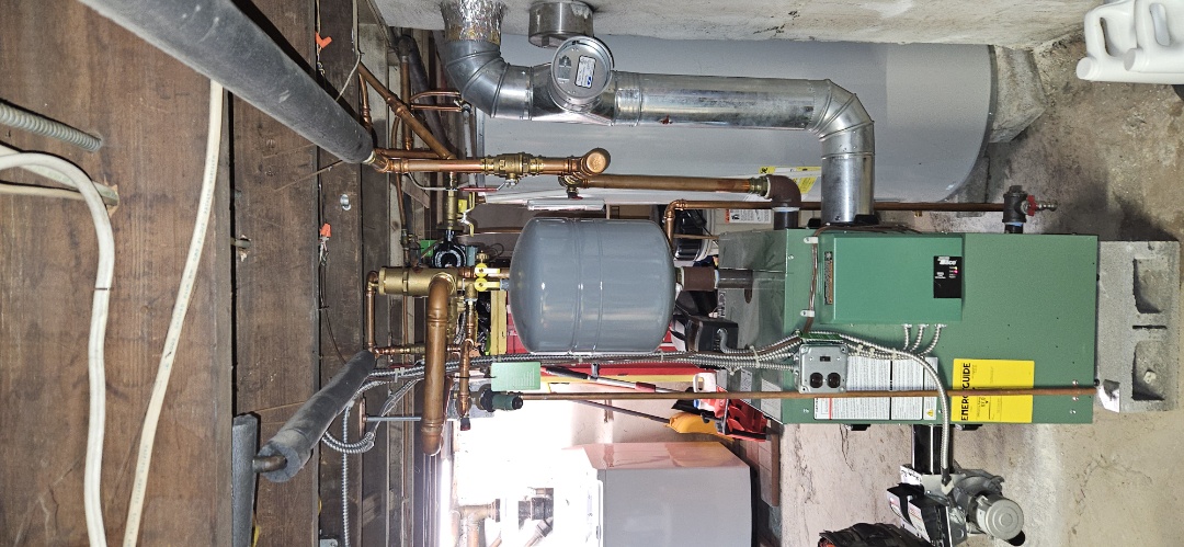 Warminster, PA - replaced clean cut fuel oil pump for a new Yorker oil fired boiler in warminster pa