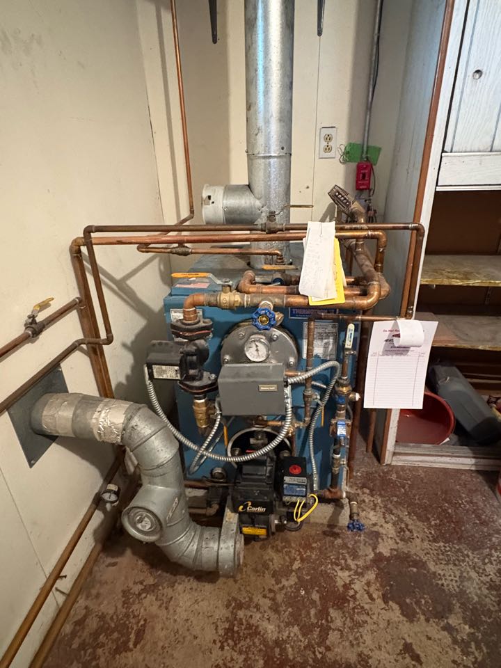 Oil Tune Up ThermoTron Boiler