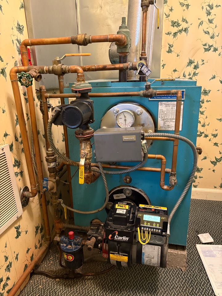 Oil Tune Up Thermotron Boiler