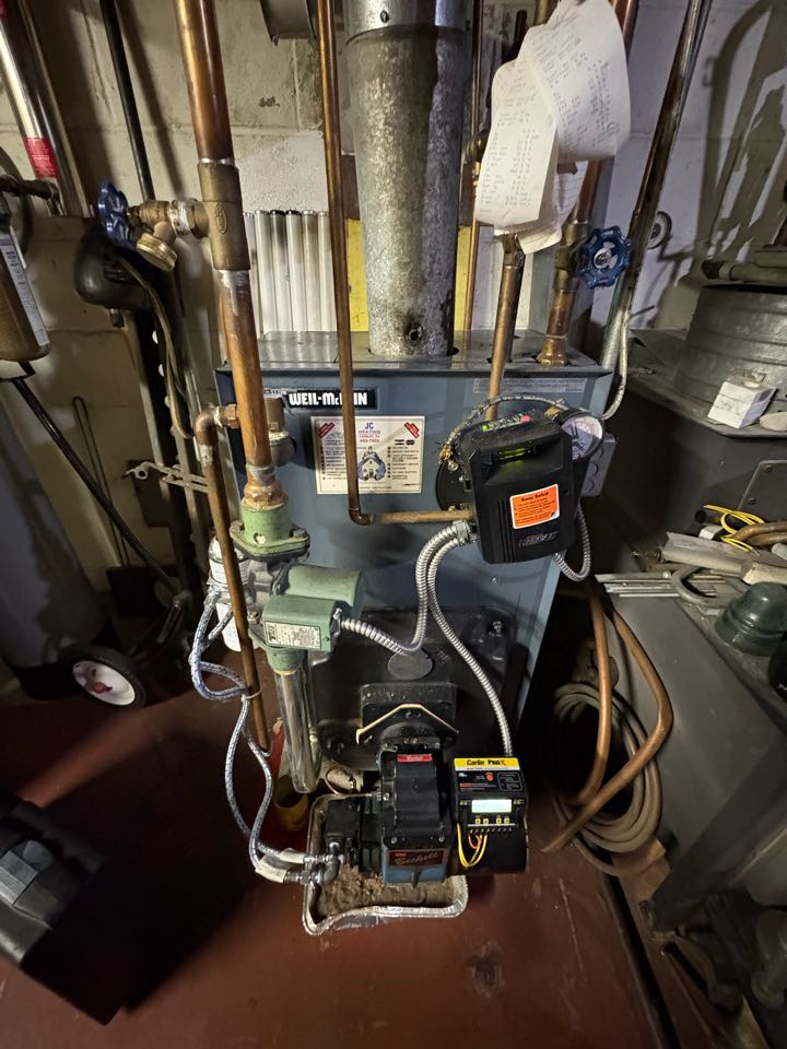 Oil Tune Up Weil Mclain Boiler