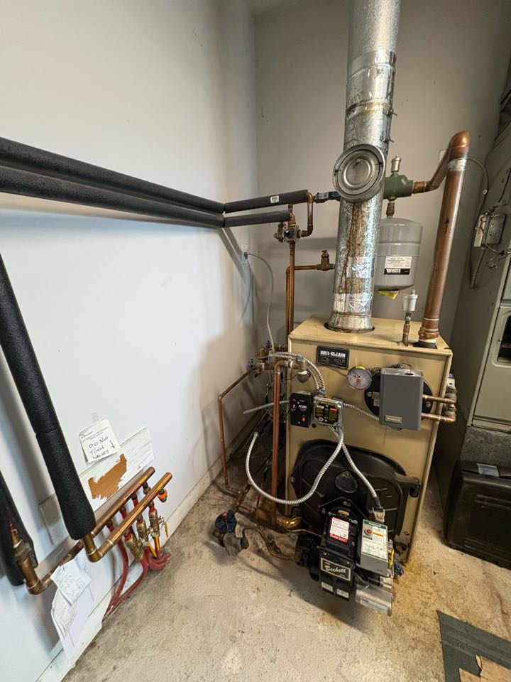 Oil Tune Up Weil Mclain Boiler