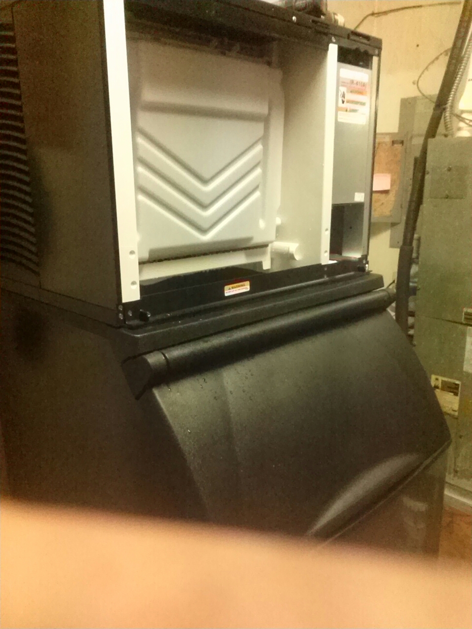 Installation new ice maker