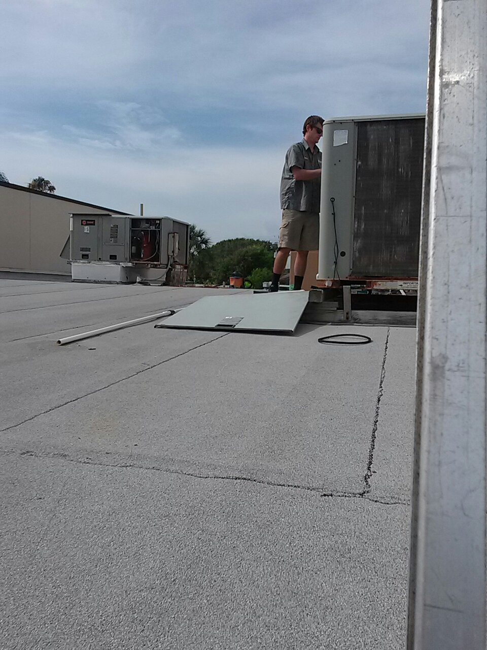 Commercial a.c. maintenance