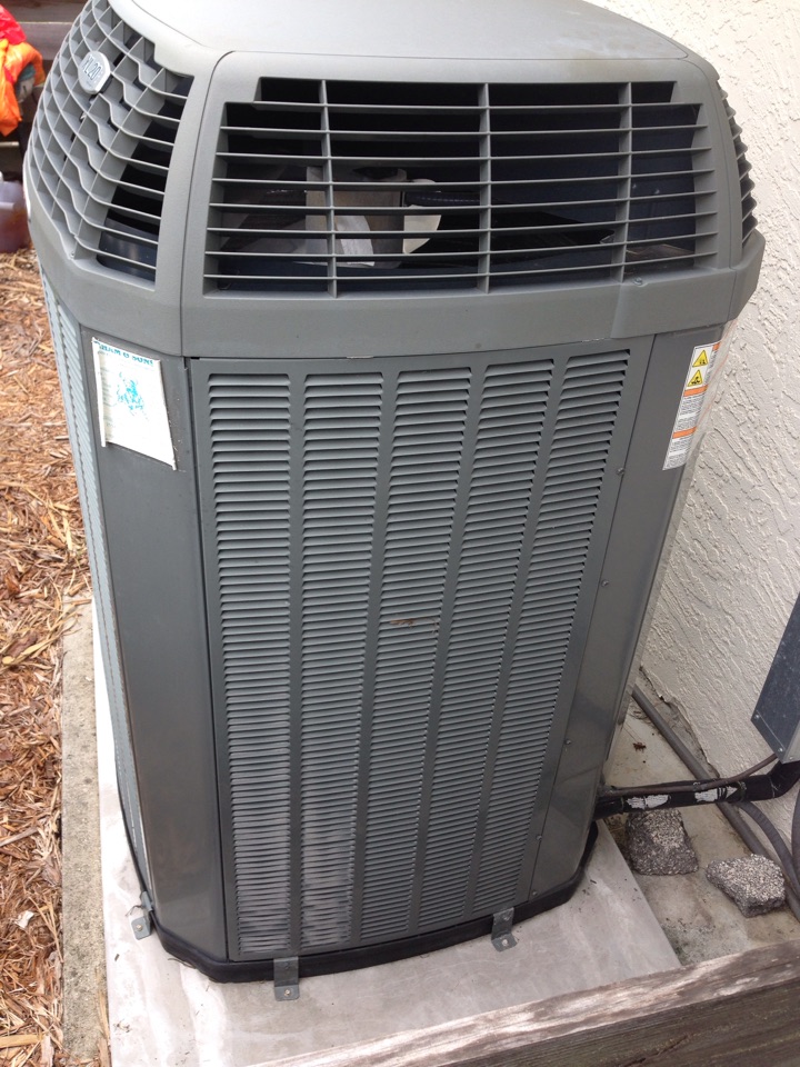 Perform 21-point annual tune-up on 3-ton Trane XL20i air conditioning system.