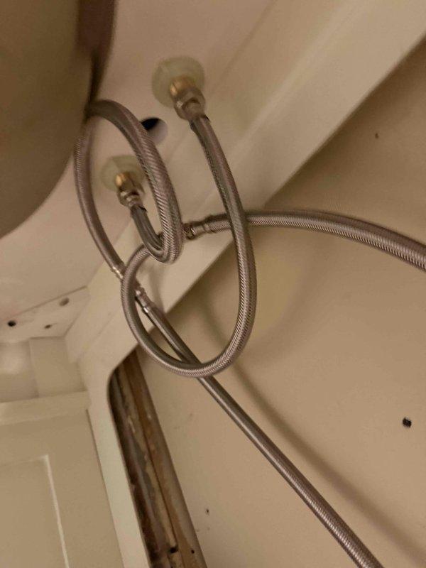 Completed installation of two bathroom faucets and customer-provided toilet as specified in approved quote. Performed necessary PVC repair work and confirmed proper connection of supply lines to fixtures. All plumbing components were properly installed with secure water line connections. Completed installation of two bathroom faucets and customer-provided toilet as specified in approved quote. Performed necessary PVC repair work and confirmed proper connection of supply lines to fixtures. All plumbing components were properly installed with secure water line connections.