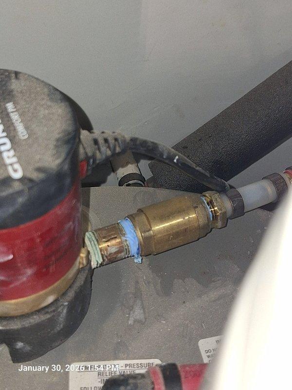 Decatur, GA - Diagnosed customer's shower temperature issue by inspecting plumbing connections. Found and replaced compromised brass valve fitting at PVC junction that was restricting hot water flow. Verified proper operation and pressure readings after installation, confirming shower now reaches appropriate temperature. Decatur, GA - Diagnosed customer's shower temperature issue by inspecting plumbing connections. Found and replaced compromised brass valve fitting at PVC junction that was restricting hot water flow. Verified proper operation and pressure readings after installation, confirming shower now reaches appropriate temperature.