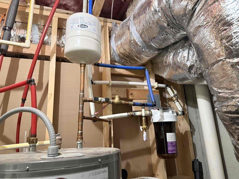 Responded to customer complaint of banging pipes. Diagnosed water hammer issue caused by excessive pressure in the plumbing system. Adjusted pressure regulator valve to manufacturer's specifications and verified proper operation, eliminating the noise issue. Responded to customer complaint of banging pipes. Diagnosed water hammer issue caused by excessive pressure in the plumbing system. Adjusted pressure regulator valve to manufacturer's specifications and verified proper operation, eliminating the noise issue.