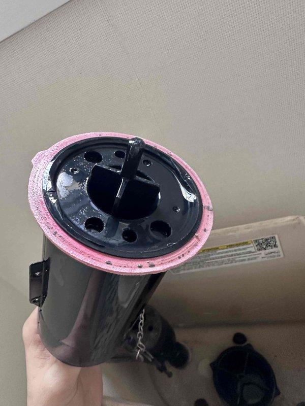 Diagnosed toilet with continuous running issue. Removed and inspected flapper valve assembly, which showed deterioration causing improper sealing. Verified water pressure at approximately 45 PSI with gauge test, confirming the recently installed PRV is functioning correctly. Provided customer with quote for garbage disposal replacement as requested. Diagnosed toilet with continuous running issue. Removed and inspected flapper valve assembly, which showed deterioration causing improper sealing. Verified water pressure at approximately 45 PSI with gauge test, confirming the recently installed PRV is functioning correctly. Provided customer with quote for garbage disposal replacement as requested.