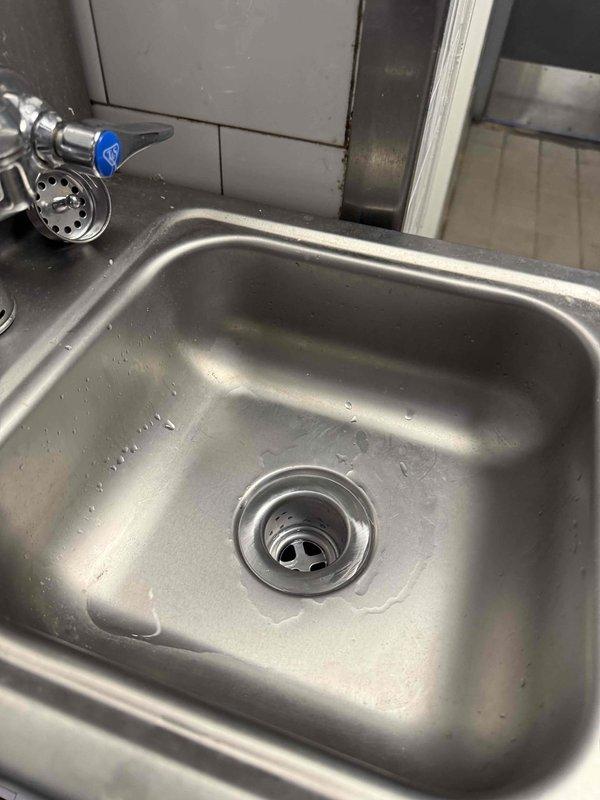 Successfully completed basket strainer replacement on hand washing sink as per approved quote. Removed old strainer assembly and installed new unit, ensuring proper fit and watertight seal. Tested for functionality and confirmed no leaks after installation. Successfully completed basket strainer replacement on hand washing sink as per approved quote. Removed old strainer assembly and installed new unit, ensuring proper fit and watertight seal. Tested for functionality and confirmed no leaks after installation.