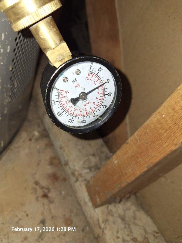 Diagnosed water pressure issue causing knocking sounds when hot water was operated at kitchen and bathroom sinks. Installed pressure gauges at key points in the plumbing system to measure and document pressure readings. Replaced broken toilet tank lever and stopper assembly to restore proper flush functionality. Diagnosed water pressure issue causing knocking sounds when hot water was operated at kitchen and bathroom sinks. Installed pressure gauges at key points in the plumbing system to measure and document pressure readings. Replaced broken toilet tank lever and stopper assembly to restore proper flush functionality.