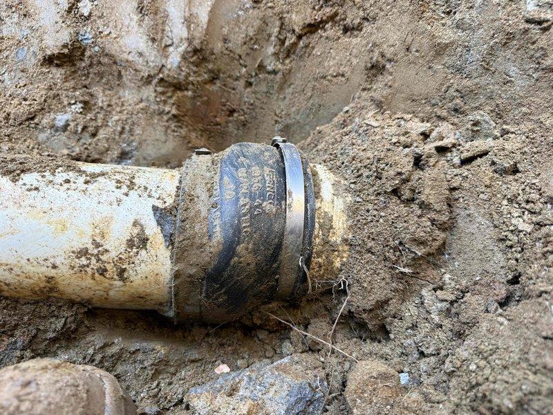 Performed sewer line repair as per approved quote. Excavated area to access damaged pipe section and installed new PVC pipe with coupling. Inspection camera verified proper connection and flow at 26' 2" depth within the line. Performed sewer line repair as per approved quote. Excavated area to access damaged pipe section and installed new PVC pipe with coupling. Inspection camera verified proper connection and flow at 26' 2" depth within the line.