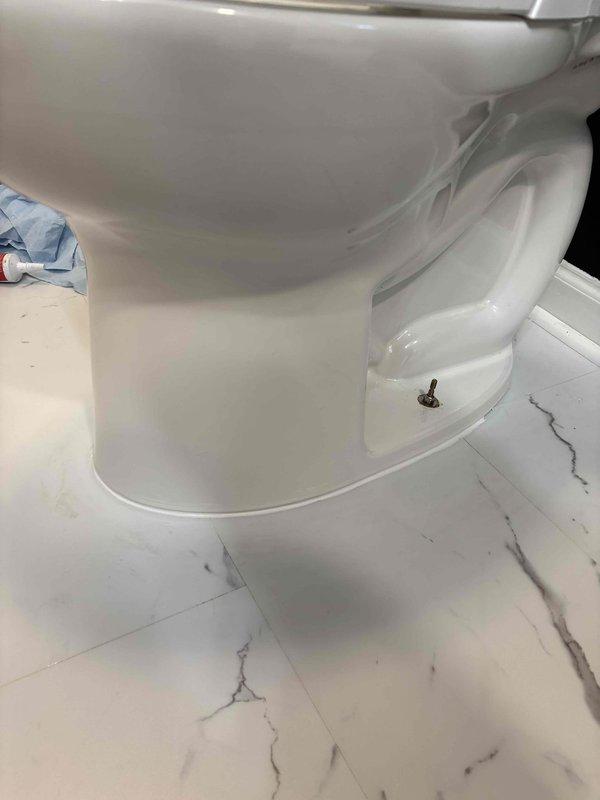 Responded to service call for toilet leak at base. Upon inspection, identified water seepage where toilet connects to floor flange. Removed toilet, replaced worn wax ring with new seal, and reinstalled toilet with proper anchoring to prevent future leaks. Responded to service call for toilet leak at base. Upon inspection, identified water seepage where toilet connects to floor flange. Removed toilet, replaced worn wax ring with new seal, and reinstalled toilet with proper anchoring to prevent future leaks.