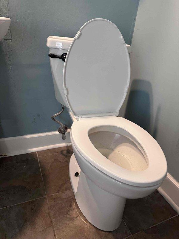 Responded to service call for toilet backup related to septic tank issues. Toilet was temporarily removed to accommodate septic tank pumping service. After septic system was successfully cleared, reset and reinstalled toilet with new wax ring, ensuring proper seal and stable mounting to floor. Confirmed proper flushing operation and absence of leaks upon completion. Responded to service call for toilet backup related to septic tank issues. Toilet was temporarily removed to accommodate septic tank pumping service. After septic system was successfully cleared, reset and reinstalled toilet with new wax ring, ensuring proper seal and stable mounting to floor. Confirmed proper flushing operation and absence of leaks upon completion.