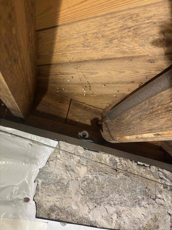 Replaced two leaking exterior hose spigots and addressed code compliance concerns with the main water shutoff valve. Inspection revealed weathered foundation with visible cracking near valve mounting points and structural junction issues where wooden framing meets the foundation wall. Installation of new fixtures completed with proper sealing to prevent future water infiltration. Replaced two leaking exterior hose spigots and addressed code compliance concerns with the main water shutoff valve. Inspection revealed weathered foundation with visible cracking near valve mounting points and structural junction issues where wooden framing meets the foundation wall. Installation of new fixtures completed with proper sealing to prevent future water infiltration.