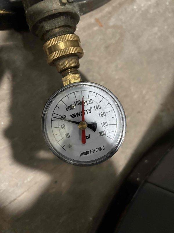 Completed estimate for installation of a water supply line to accommodate two shampoo bowls. Inspection revealed high water pressure (110-120 psi) at the existing water heater location, which will require pressure regulation for the new installation. Documented existing copper plumbing configuration to plan appropriate tie-in points for the new waterline. Completed estimate for installation of a water supply line to accommodate two shampoo bowls. Inspection revealed high water pressure (110-120 psi) at the existing water heater location, which will require pressure regulation for the new installation. Documented existing copper plumbing configuration to plan appropriate tie-in points for the new waterline.