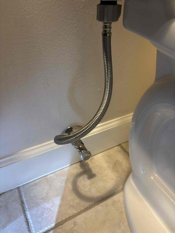 Diagnosed non-filling toilet tank issue by inspecting internal components, which showed mineral deposits and wear along the waterline. Replaced aged flush valve assembly and flapper valve, then verified proper water supply connection via the braided metal supply line. Toilet now fills and flushes properly with no leaks detected. Diagnosed non-filling toilet tank issue by inspecting internal components, which showed mineral deposits and wear along the waterline. Replaced aged flush valve assembly and flapper valve, then verified proper water supply connection via the braided metal supply line. Toilet now fills and flushes properly with no leaks detected.