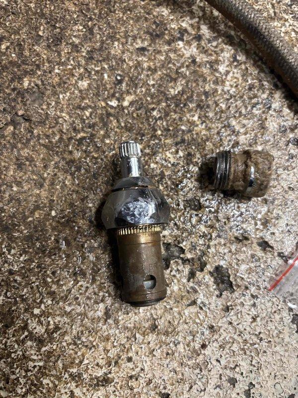 Responded to service call for kitchen floor drain clog. Removed damaged drain cap that had previously been installed. Successfully snaked drain line to clear blockage and restore proper drainage function. Responded to service call for kitchen floor drain clog. Removed damaged drain cap that had previously been installed. Successfully snaked drain line to clear blockage and restore proper drainage function.