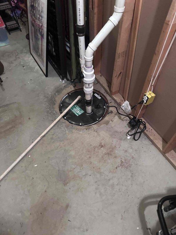 Installed sewage ejection pump system in basement with new basin, discharge piping, and electrical connections. Configured PVC discharge lines with proper venting and secured all piping to wall framing per code requirements. Installed sewage ejection pump system in basement with new basin, discharge piping, and electrical connections. Configured PVC discharge lines with proper venting and secured all piping to wall framing per code requirements.