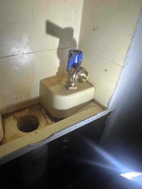 Installed washing machine outlet box with integrated shut-off valves and completed rough-in plumbing connections using copper supply lines and PEX piping. Configured hot and cold water supply valves within recessed wall box and installed drainage assembly with proper access panel for future maintenance. Installed washing machine outlet box with integrated shut-off valves and completed rough-in plumbing connections using copper supply lines and PEX piping. Configured hot and cold water supply valves within recessed wall box and installed drainage assembly with proper access panel for future maintenance.