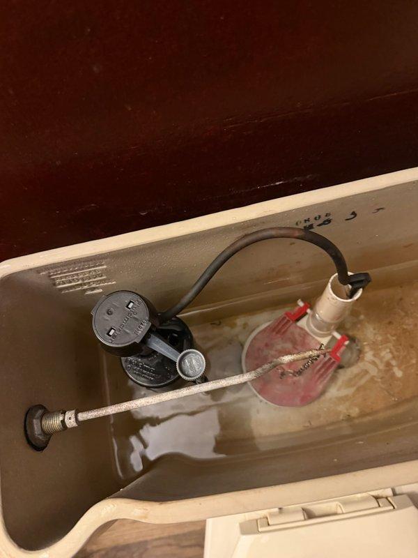 Responded to service call for toilet hissing noise and dripping exterior hose spigot. Inspected toilet tank and identified faulty fill valve assembly causing continuous water flow and audible hissing. Removed tank lid to assess internal components, noting discolored water and mineral buildup on flush valve and fill valve mechanisms. Replaced defective fill valve with new unit, adjusted water level, and tested flush cycle to ensure proper operation and eliminate noise. Proceeded to exterior hose spigot where customer reported persistent dripping. Disassembled spigot, replaced worn rubber gaskets and washers, reassembled unit, and verified leak was eliminated with full water pressure test. Responded to service call for toilet hissing noise and dripping exterior hose spigot. Inspected toilet tank and identified faulty fill valve assembly causing continuous water flow and audible hissing. Removed tank lid to assess internal components, noting discolored water and mineral buildup on flush valve and fill valve mechanisms. Replaced defective fill valve with new unit, adjusted water level, and tested flush cycle to ensure proper operation and eliminate noise. Proceeded to exterior hose spigot where customer reported persistent dripping. Disassembled spigot, replaced worn rubber gaskets and washers, reassembled unit, and verified leak was eliminated with full water pressure test.