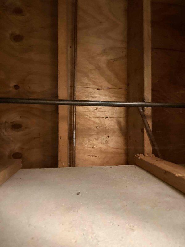 Replaced exterior hose bib with frost-free sillcock featuring brass valve body and chrome mounting flange. Installed new water supply line through wall cavity, securing copper piping to wooden framing members with appropriate mounting hardware and ensuring proper pitch for drainage to prevent freeze damage. Replaced exterior hose bib with frost-free sillcock featuring brass valve body and chrome mounting flange. Installed new water supply line through wall cavity, securing copper piping to wooden framing members with appropriate mounting hardware and ensuring proper pitch for drainage to prevent freeze damage.
