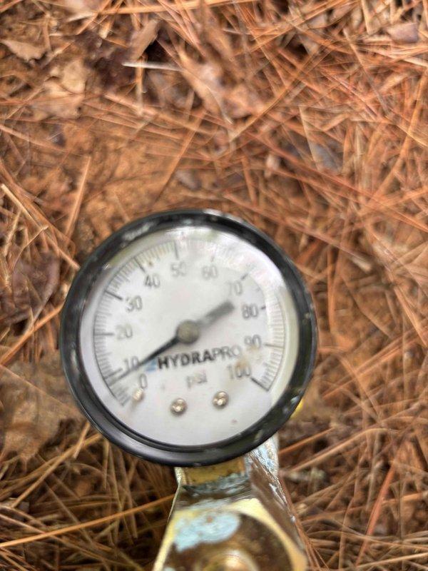 Responded to request for gas line location services prior to excavation work. Located and marked underground gas line running diagonally from meter to pool across backyard property. Performed pressure test on gas system using calibrated gauge to verify line integrity and confirm safe operating pressure within acceptable parameters before authorizing dig zone clearance. Responded to request for gas line location services prior to excavation work. Located and marked underground gas line running diagonally from meter to pool across backyard property. Performed pressure test on gas system using calibrated gauge to verify line integrity and confirm safe operating pressure within acceptable parameters before authorizing dig zone clearance.