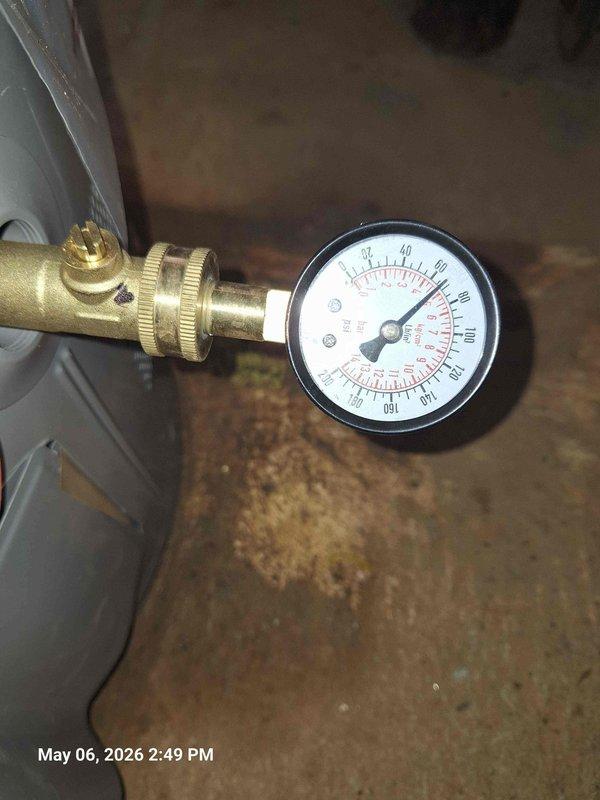 Replaced 40-gallon gas water heater with new Rheem unit and installed pressure relief valve (PRV). Connected all copper supply and discharge piping, verified proper venting through existing galvanized duct system, and tested system pressure to ensure safe operating parameters.