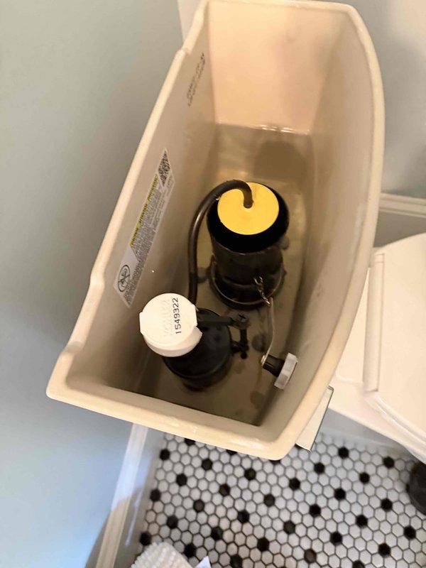 Accessed toilet tank to inspect and service internal flush mechanisms. Performed wall access work to reach plumbing system, requiring drywall removal to expose structural framing and underlying pipes. Completed quoted plumbing repairs and documented conditions with photos for service records. Accessed toilet tank to inspect and service internal flush mechanisms. Performed wall access work to reach plumbing system, requiring drywall removal to expose structural framing and underlying pipes. Completed quoted plumbing repairs and documented conditions with photos for service records.